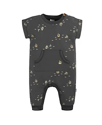Gerber Baby Girls Short Leg and Long Romper Set, 2 Pack