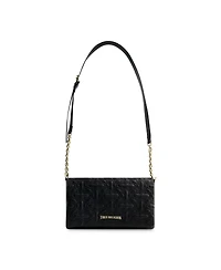 True Religion Quilted Horseshoe Flap Hobo