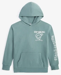 Grayson Threads Kids, The Label Big Boys Smiley World Graphic Hoodie