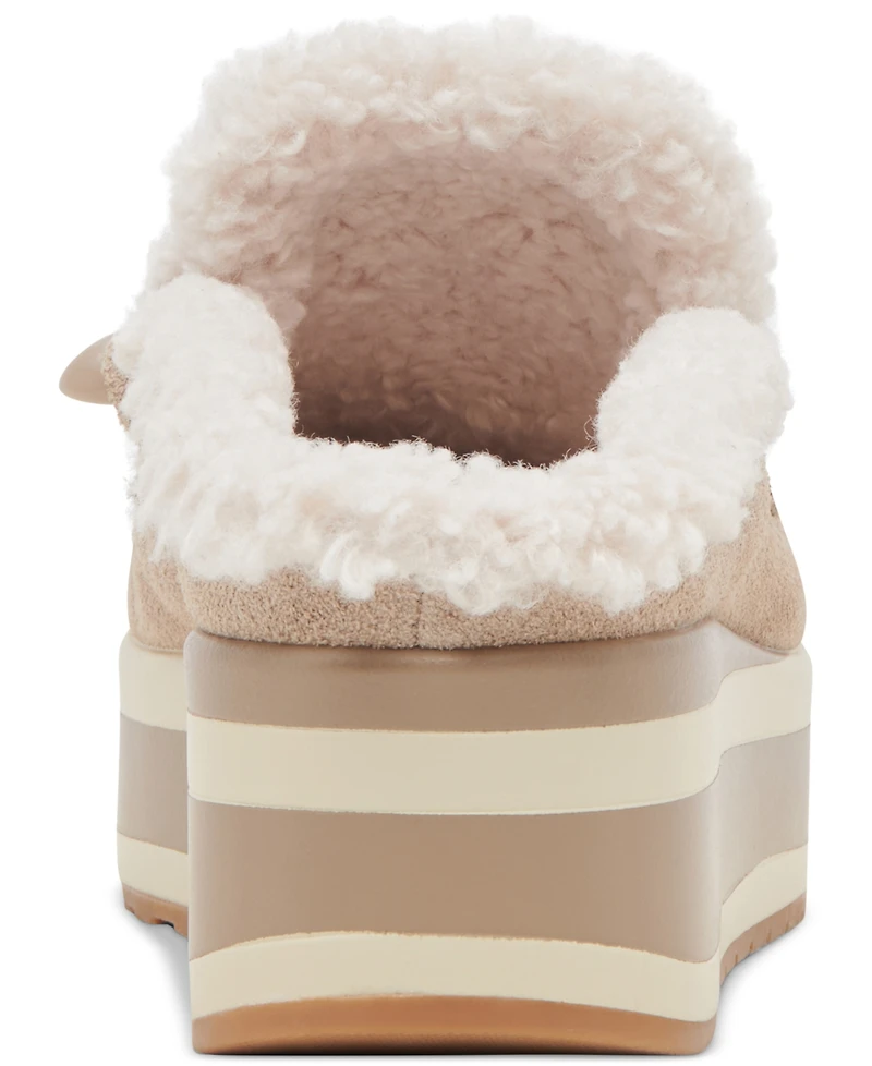 Dolce Vita Women's Jamey Plush Slip-On Platform Loafers