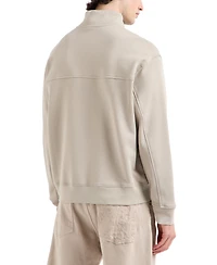 A|X Armani Exchange Men's Quarter-Zip Long-Sleeve Sweatshirt