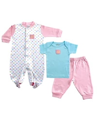 Luvable Friends Baby Girls Layette Gift Cube