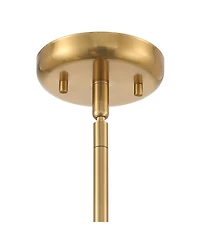 Possini Euro Design Tofay Brushed Brass Sputnik Chandelier 37 3/4" Wide Modern Led Frost Glass 12-Light Fixture for Dining Room