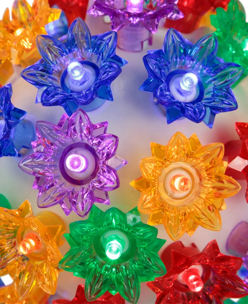 Northlight Led Hanging Starlight Sphere - 6-Inch - Multicolor Lights
