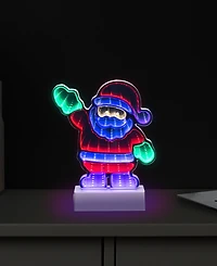 Northlight Led 3D Santa Claus Christmas Tunnel Light - 8-Inch