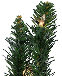 Northlight 3' Buffalo Fir Artificial Christmas Wall or Door Tree