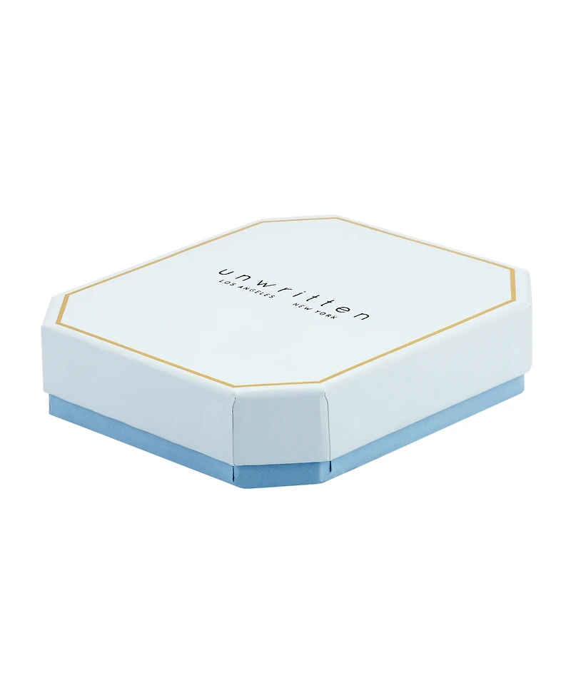 Unwritten Cubic Zirconia Saint Christopher Cross Layered Pendant Necklace Set