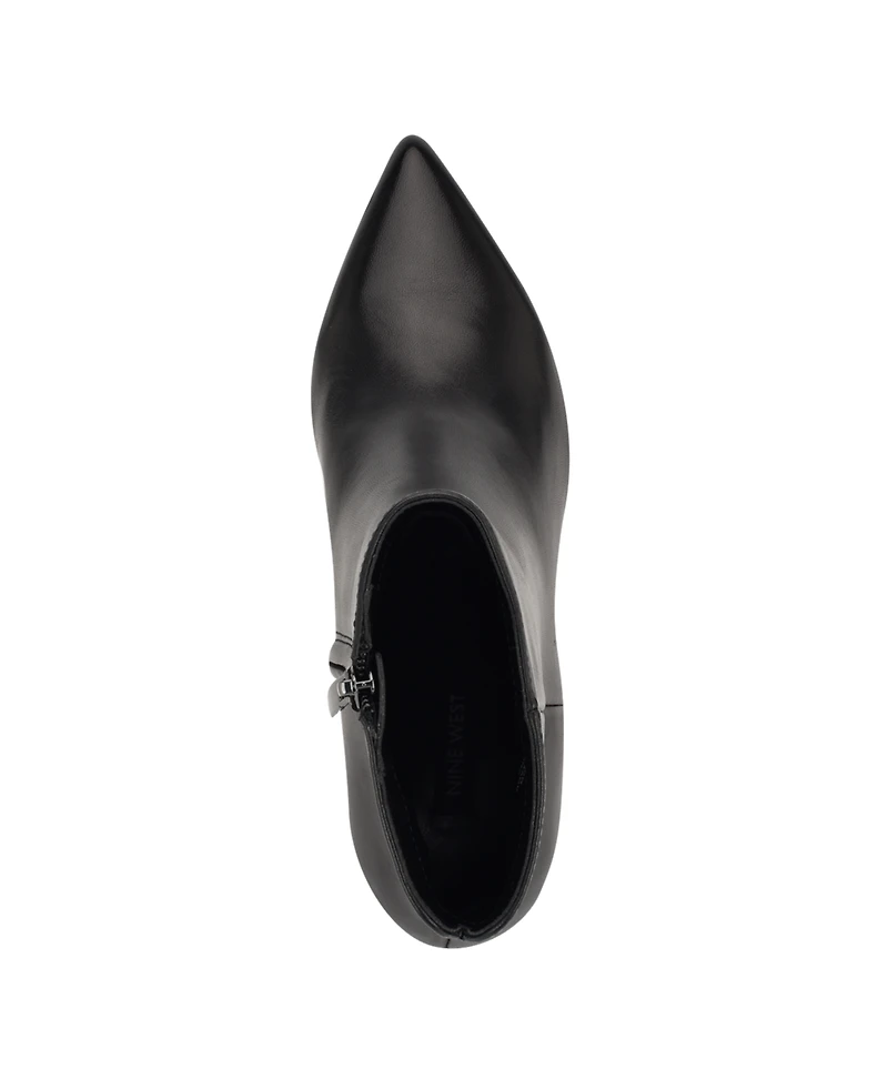 Nine West Women's Maribu Pointy Toe High Ankle Booties
