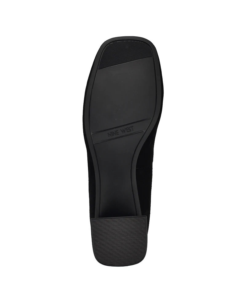 Nine West Women's Veepe Bit Block Heel Loafers