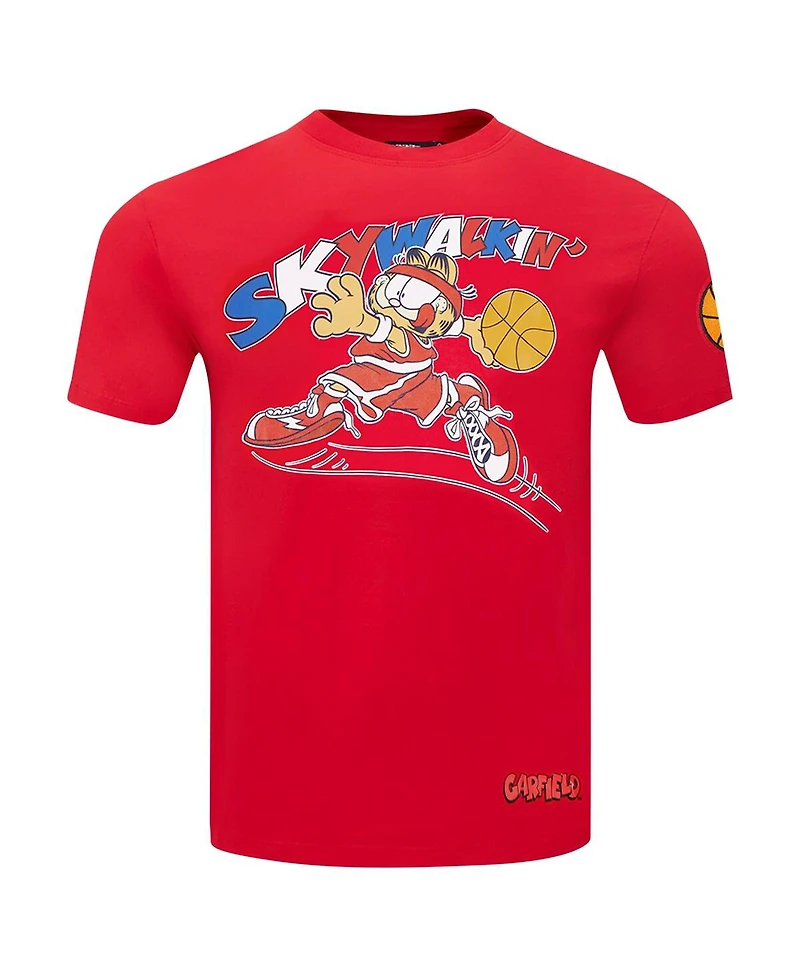 Freeze Max Men's Red Garfield Skywalkin' T-Shirt