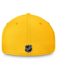 Fanatics Men's Gold Nashville Predators Authentic Pro Training Camp Flex Hat