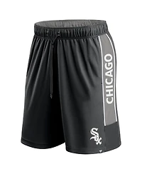 Fanatics Men's Black Chicago White Sox Win the Match Defender Shorts
