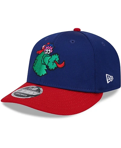 New Era Men's Navy Philadelphia Phillies 2024 Batting Practice Low Profile 9FIFTY Snapback Hat