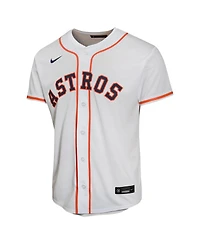 Nike Big Boys and Girls Yordan Alvarez White Houston Astros Home Game Player Jersey