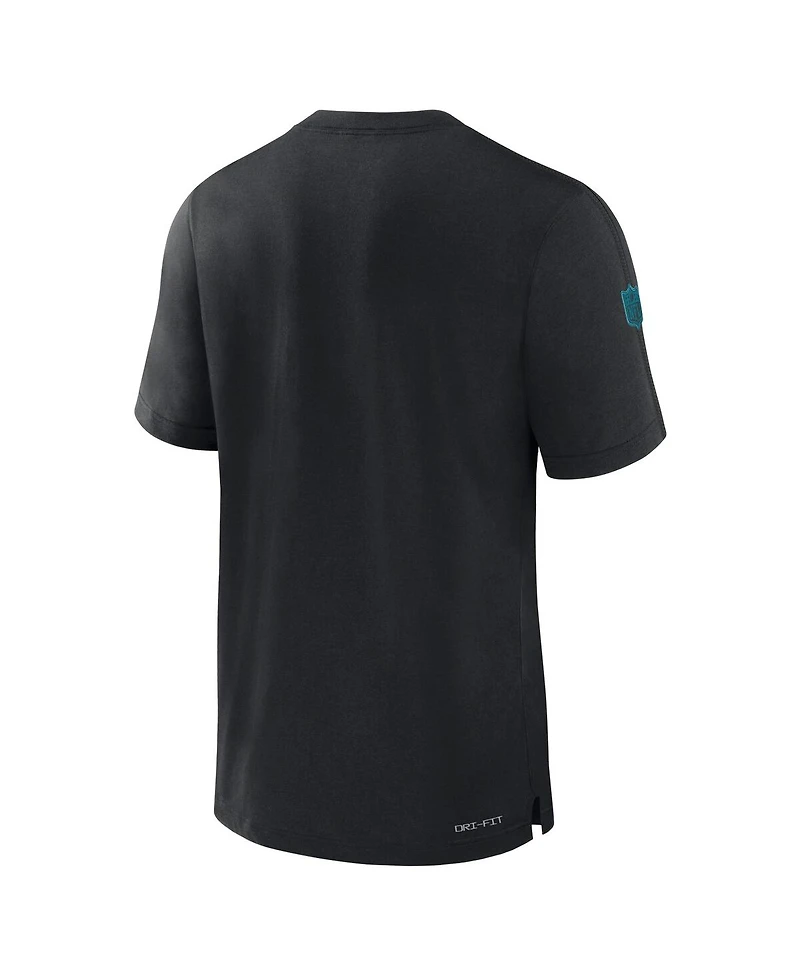 Nike Men's Black Jacksonville Jaguars Sideline Player Performance T-Shirt