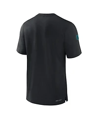 Nike Men's Black Jacksonville Jaguars Sideline Player Performance T-Shirt