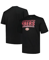 Fanatics Men's Black San Francisco 49ers Big Tall Pop T-Shirt