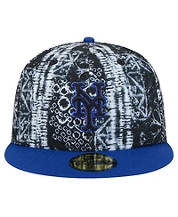 New Era Men's Black York Mets Sands 59FIFTY Fitted Hat