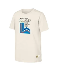 Outerstuff Men's Natural 1980 Lake Placid Games Olympic Heritage T-Shirt