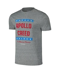 Contenders Clothing Men's Heather Gray Rocky Apollo Creed Master of Disaster T-Shirt