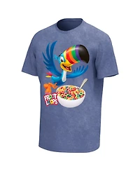 Philcos Men's Blue Fruit Loops Logo Washed T-Shirt