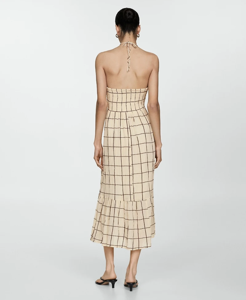 Mango Women's Printed Strap Dress