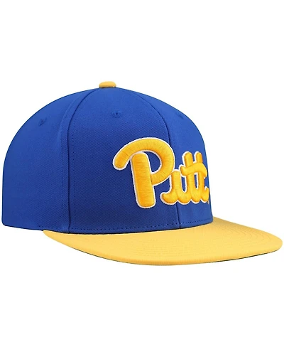 Mitchell & Ness Men's Royal/Gold Pitt Panthers 2-Tone 2.0 Snapback Hat