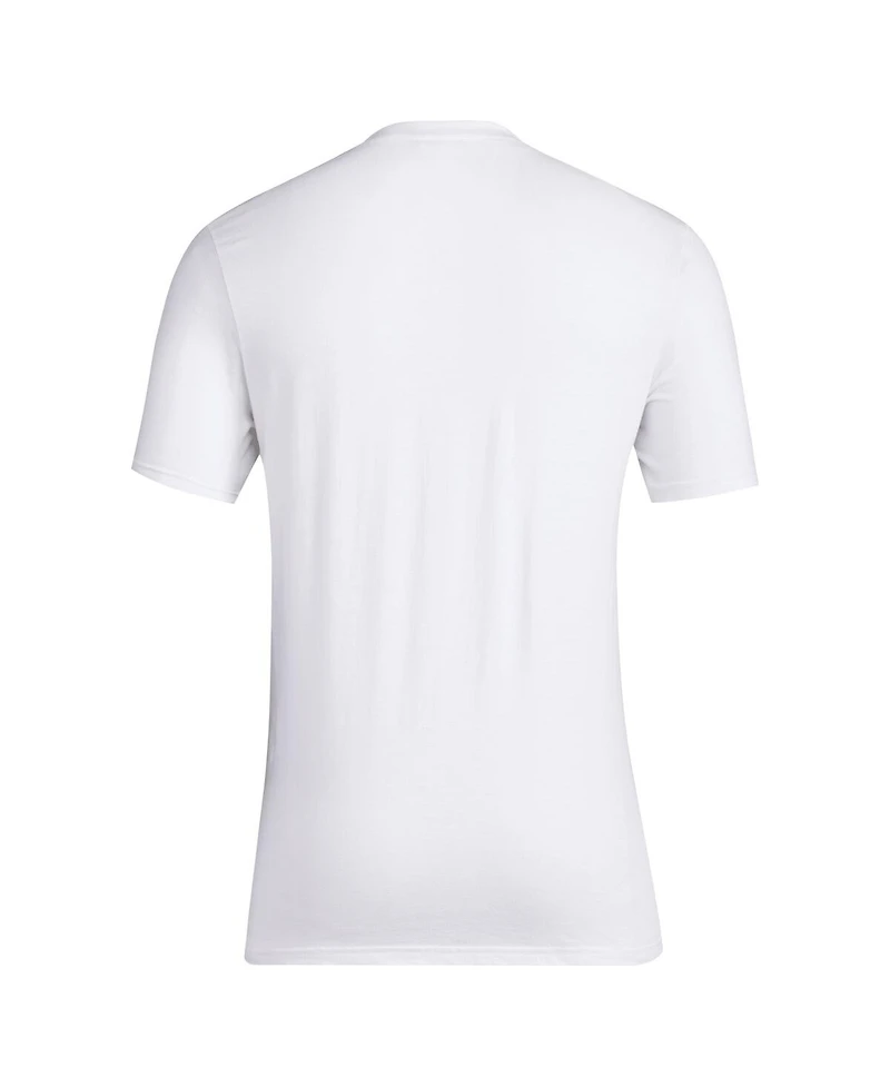 Adidas Men's White Argentina National Team Around the World T-Shirt