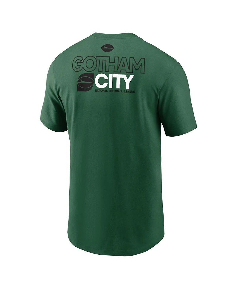Nike Men's Green New York Jets Outline T-Shirt