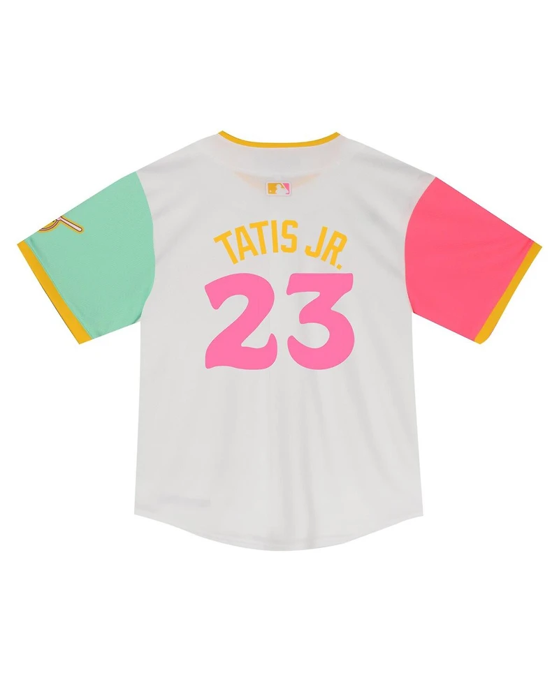 Nike Baby Boys and Girls Fernando Tatis Jr. White San Diego Padres City Connect Limited Player Jersey