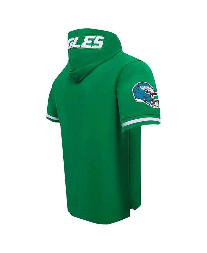 Pro Standard Men's Jalen Hurts Kelly Green Philadelphia Eagles Player Name Number Hoodie T-Shirt