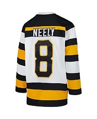 Mitchell & Ness Big Boys and Girls Cam Neely White Boston Bruins 1991 Blue Line Player Jersey