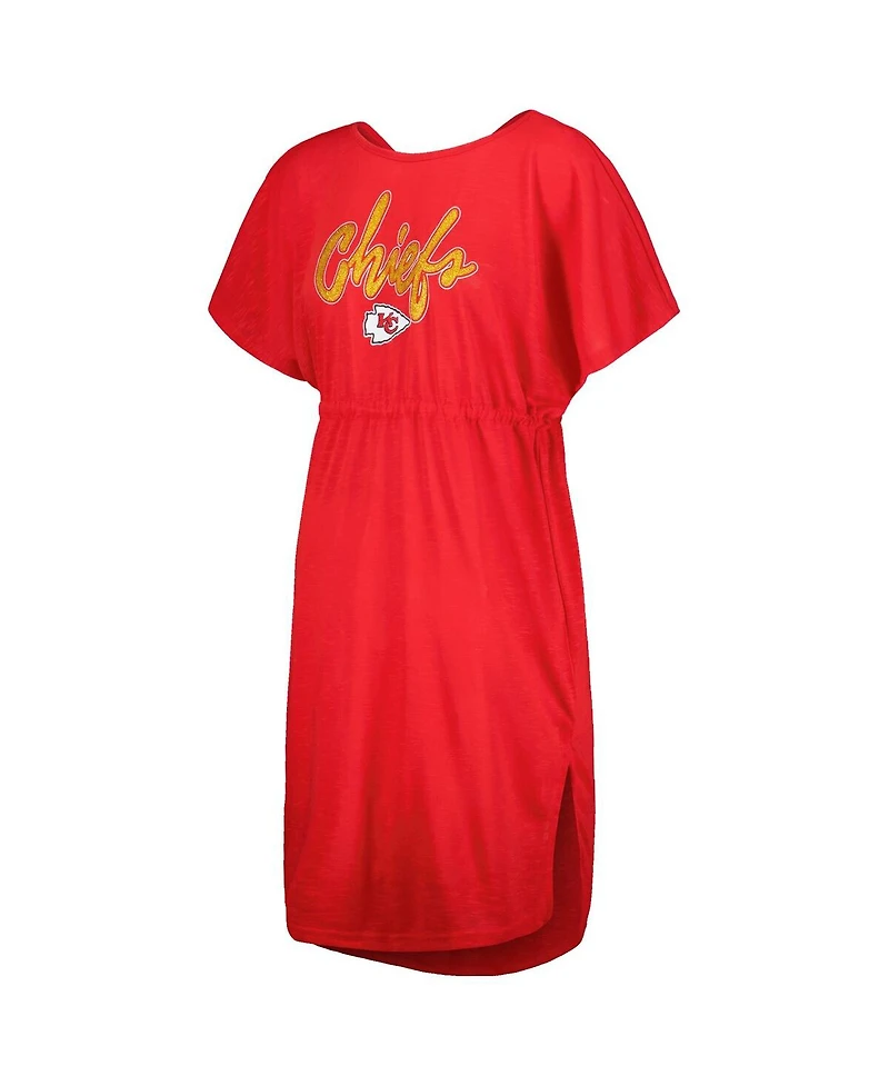 G-iii 4Her by Carl Banks Women's Red Kansas City Chiefs Versus Swim Cover-Up
