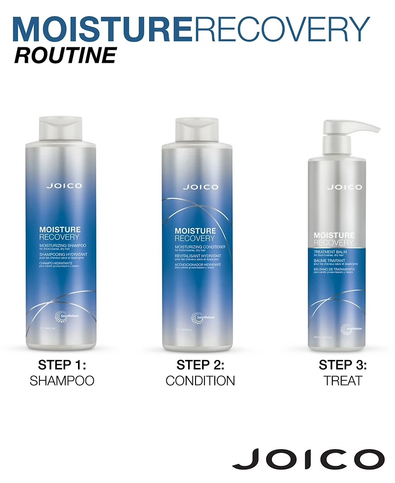 Joico Moisture Recovery Moisturizing Conditioner For Dry Hair, 33.8 oz.