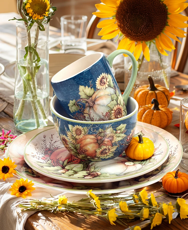 Certified International Autumn Breeze 16 Pc. Dinnerware Set, Service for 4