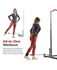 Sunny Health & Fitness Resistance Tube Set, 10-50LBs