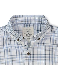 Hope & Henry Men's Organic Poplin Button Down Shirt