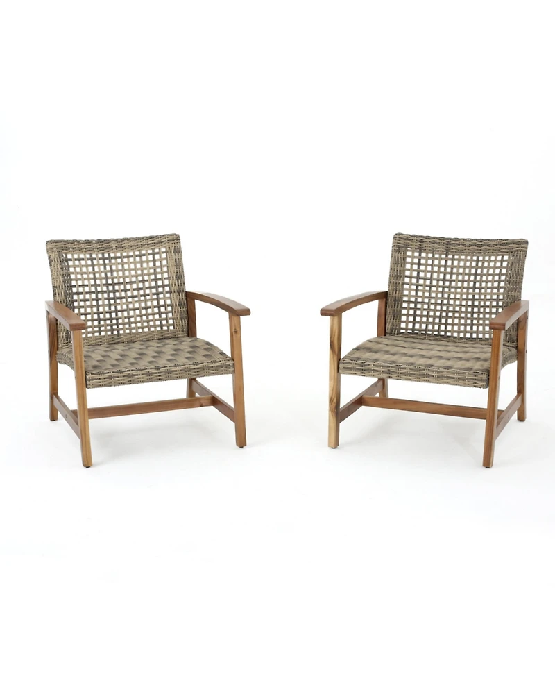 Streamdale Hampton Wicker Club Chair Antique Style, Modern Comfort