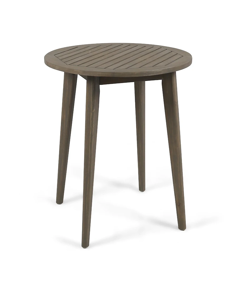 Streamdale Furniture Acacia Wood Bistro Table: Modern Outdoor Dining For Two