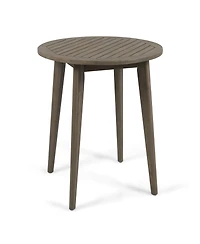 Streamdale Furniture Acacia Wood Bistro Table: Modern Outdoor Dining For Two