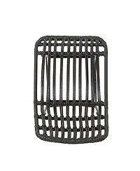 Simplie Fun Sawtelle Modern Rattan And Metal Outdoor Dining Chair