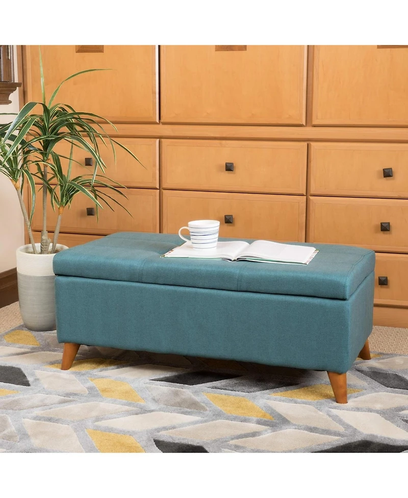 Streamdale Traditional Storage Ottoman Bench For Home Organization