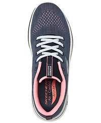 Skechers Women's Go Walk Arch Fit 2.0 - Vivid Sunset Walking Sneakers from Finish Line