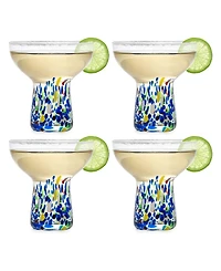 The Wine Savant Stemless Margarita Glasses Set of 4