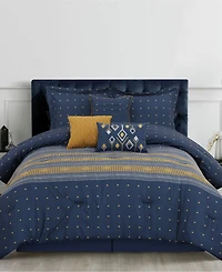 Stratford Park Minerva Geometric 7-Pc. Comforter Set