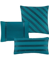 Closeout! Stratford Park Armani Reversible 7-Pc. Comforter Set, King