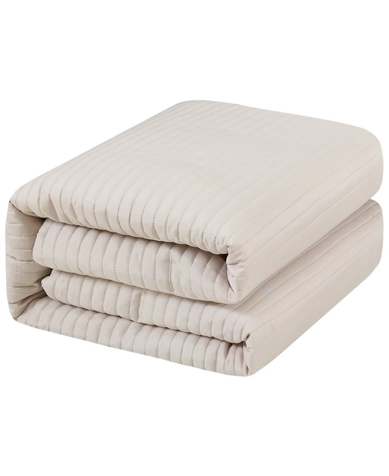 Stratford Park Felicia Stripes 3-Pc. Comforter Set