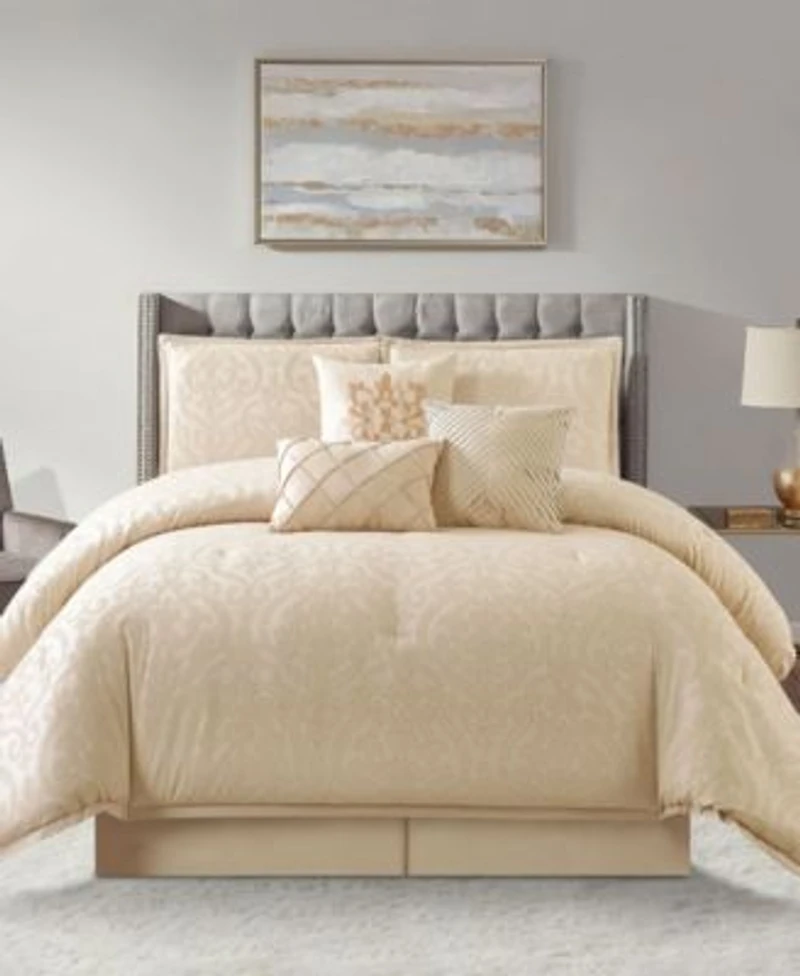 Stratford Park Velveeta Damask Comforter Sets