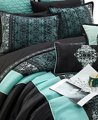 Stratford Park Arabesque 12-Pc. Comforter Set, Queen
