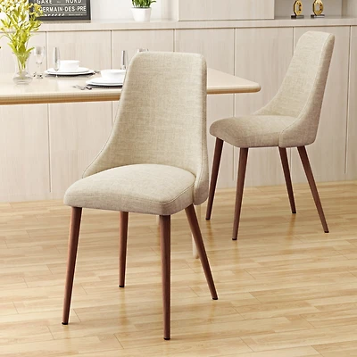 Streamdale Sabina Mid Century Dining Chairs (Set Of 2)